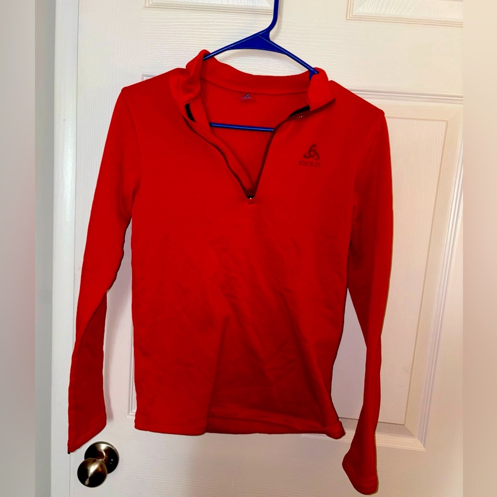 “Odlo” Youth Pullover - Red